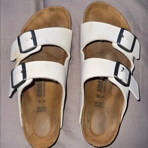 Birkenstock White Sandals